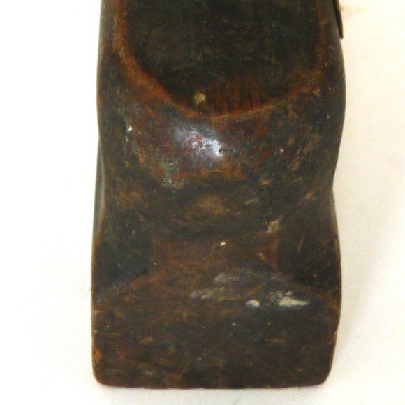 Antique woodworkers horn plane primitive hand work - Picture 6 of 12